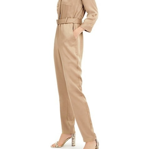 I.N.C. Belted Button Front Jump Suit - Picture 3 of 14